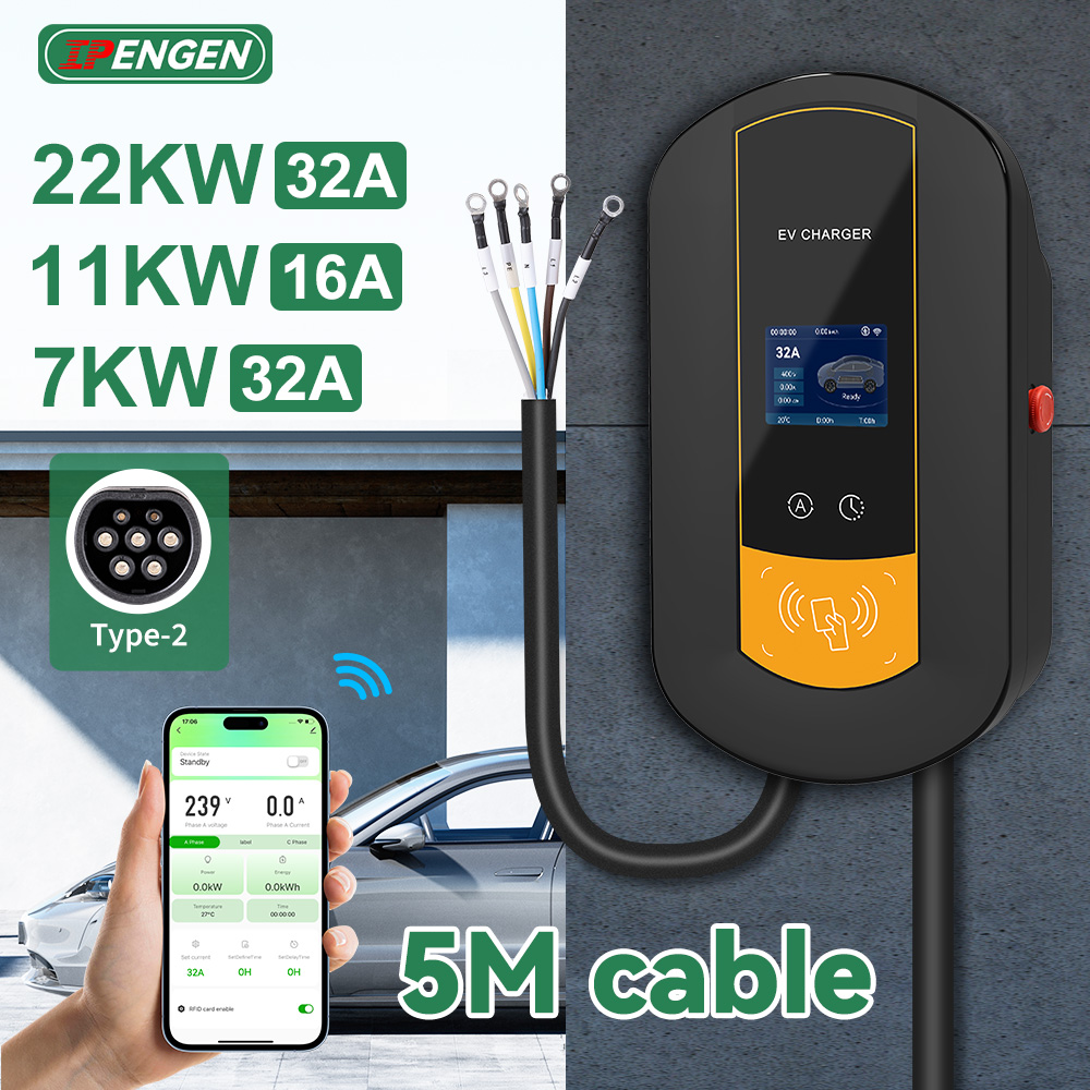 IPENGEN Type2 EV Charging Stat - Ev Charger Wallbox のレビューと価格