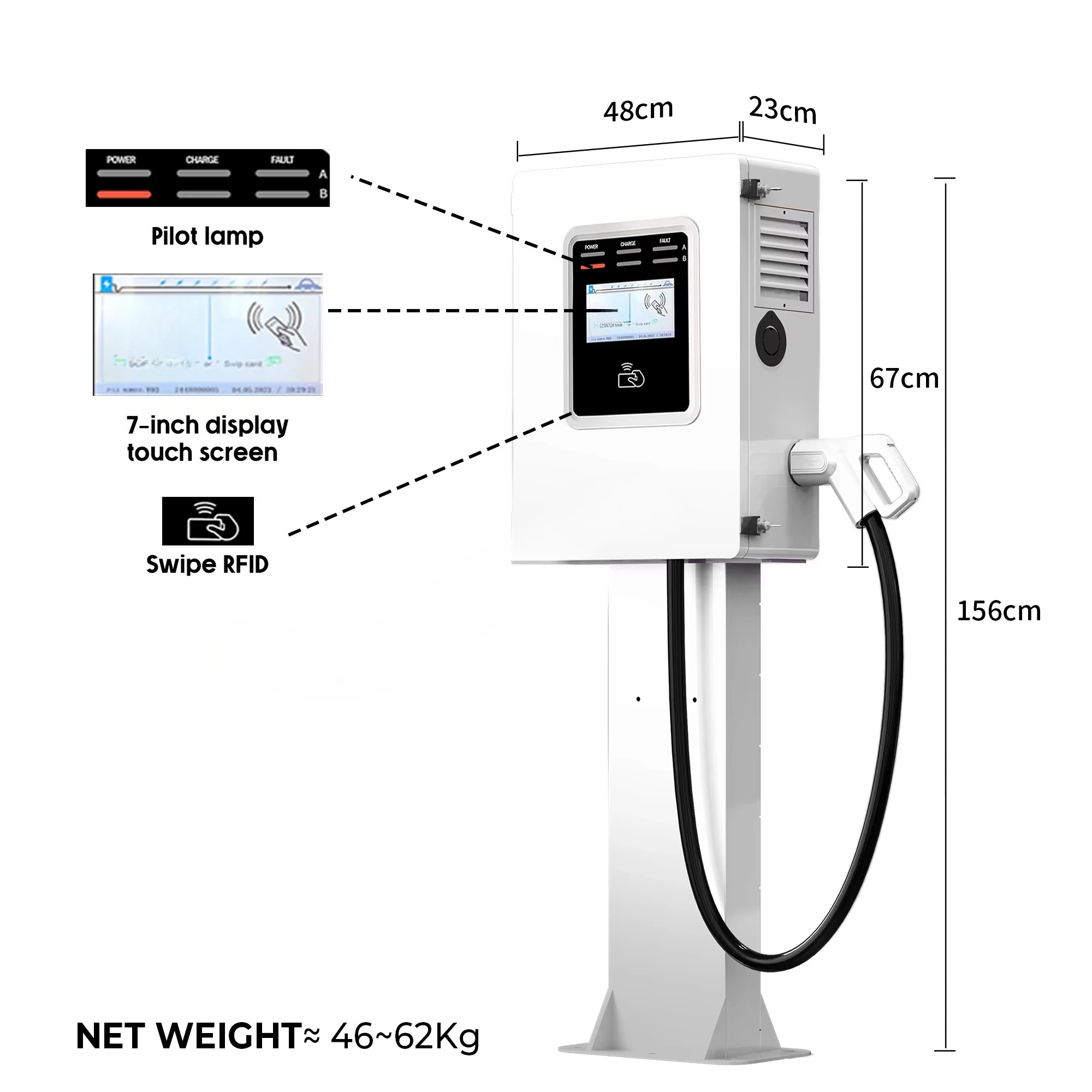 2026 Wallbox Ccs2 30kw Commerc - Ev Charger Wallbox のレビューと価格