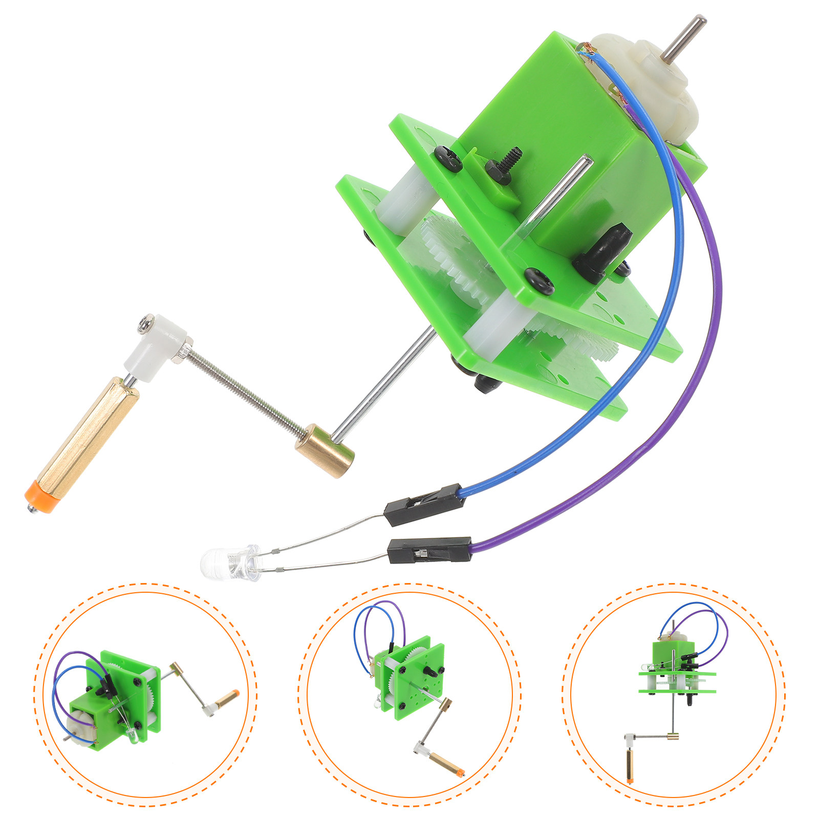 Hand-Cranked Generator DIY Sci - Renewable Energy For Kids のレビューと価格