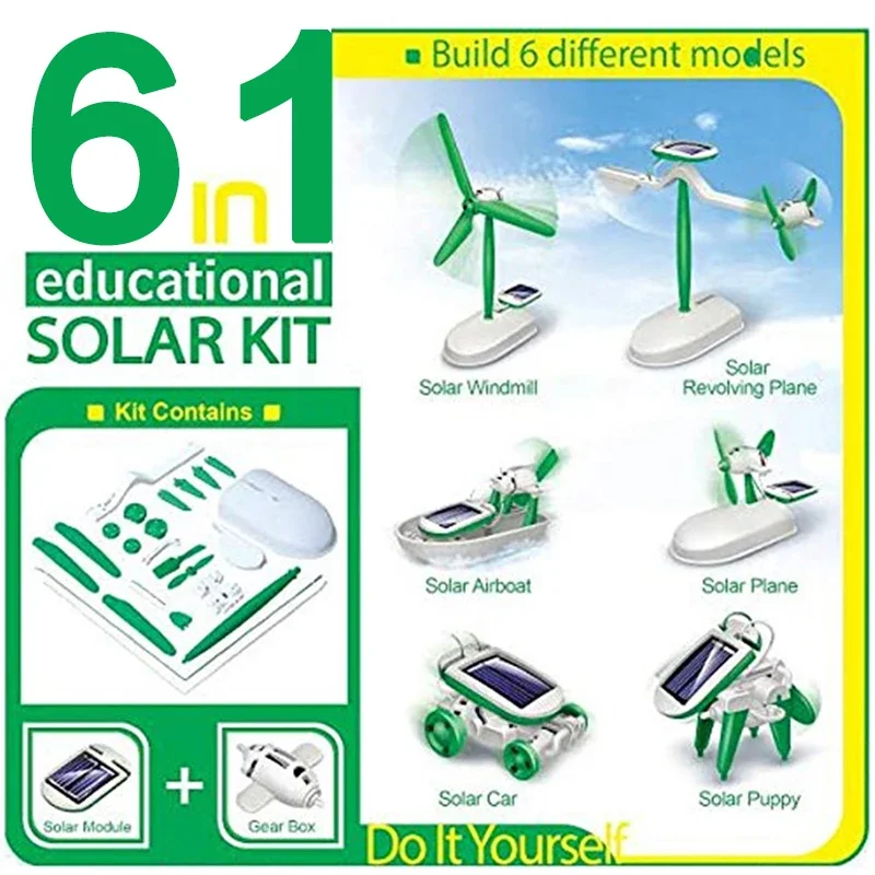 Educational DIY Solar Power Ki - Renewable Energy For Kids のレビューと価格