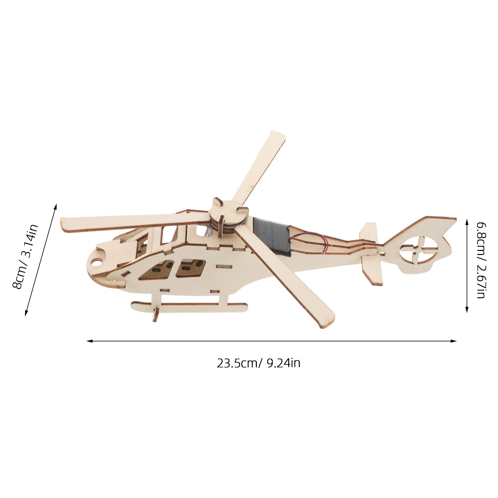 1Set Solar Powered Wooden Heli - Renewable Energy For Kids のレビューと価格
