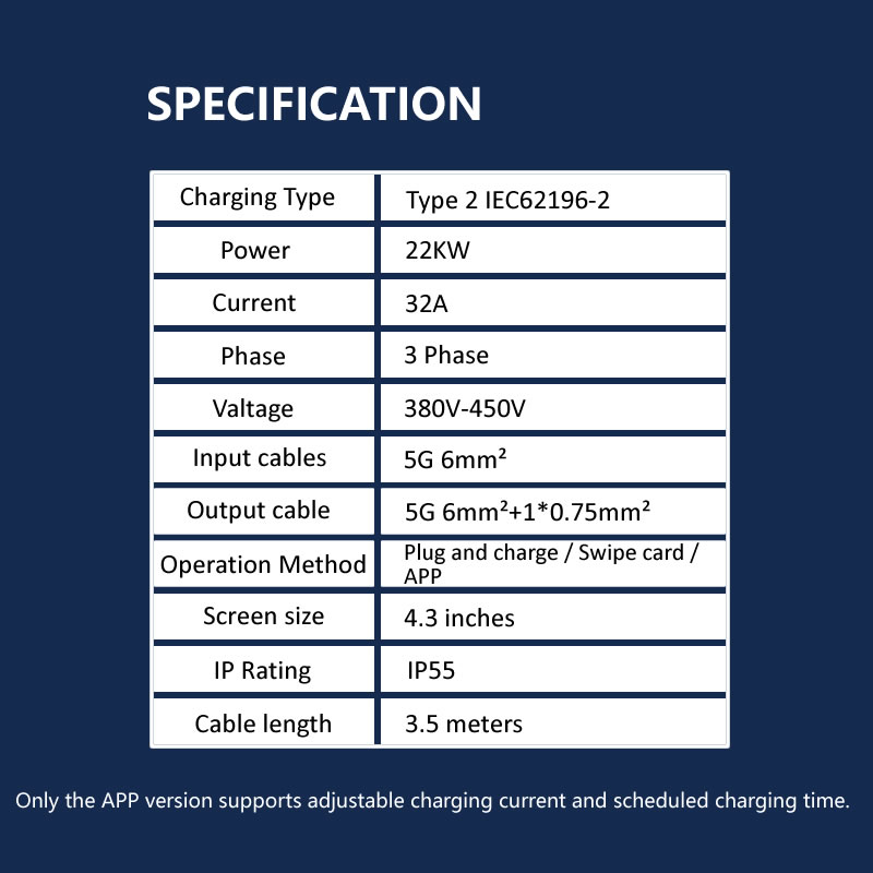 JIGU 22KW Electric Vehicle Cha - Ev Charger Wallbox のレビューと価格