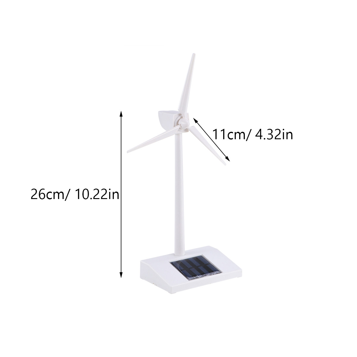 Desktop Wind Turbine Solar Pow - Renewable Energy For Kids のレビューと価格