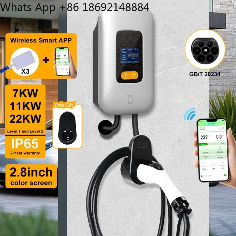 32A EV Charging Station GBT 22 - Ev Charger Wallbox のレビューと価格