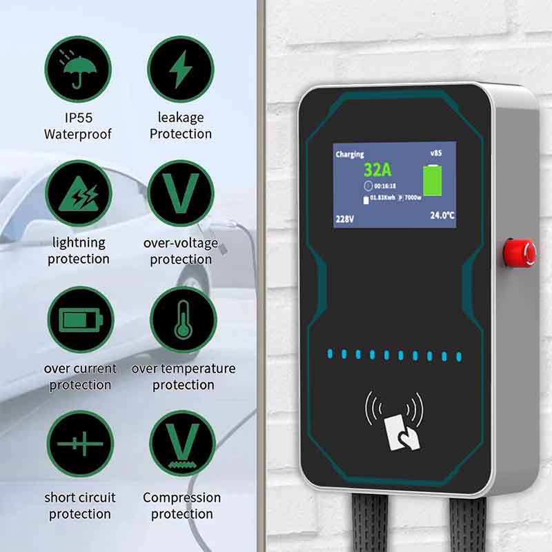 WUFEN EVSE Wallbox EV Car Char - Ev Charger Wallbox のレビューと価格
