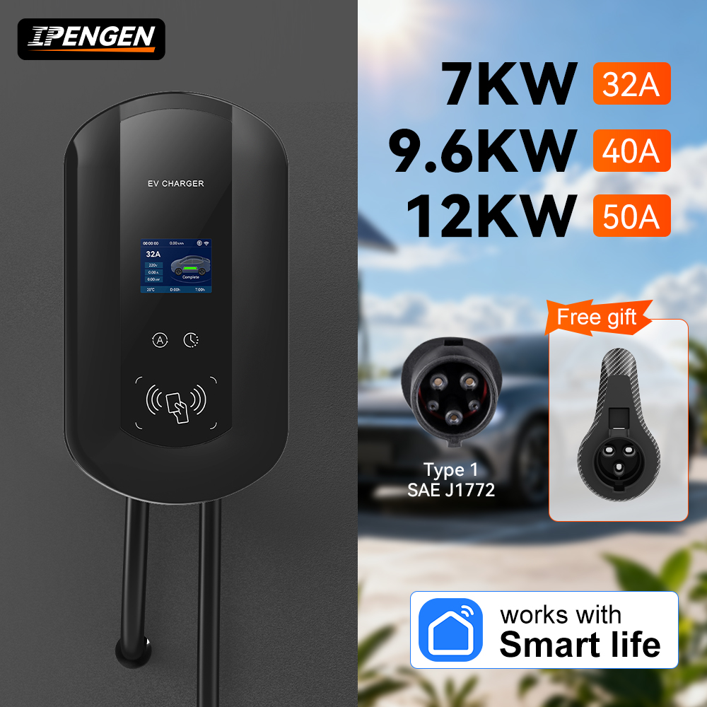 IPENGEN 32A/40A/50A EV Chargin - Ev Charger Wallbox のレビューと価格
